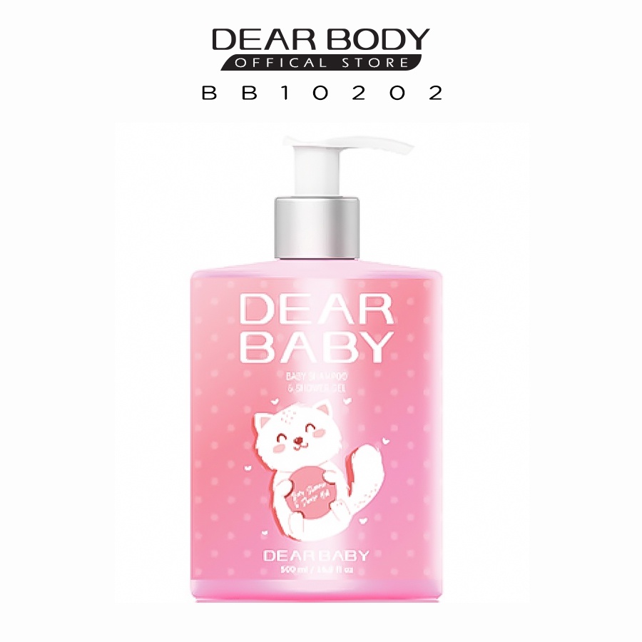 Sữa tắm gội dear baby 2 in 1 - dear body cho bé