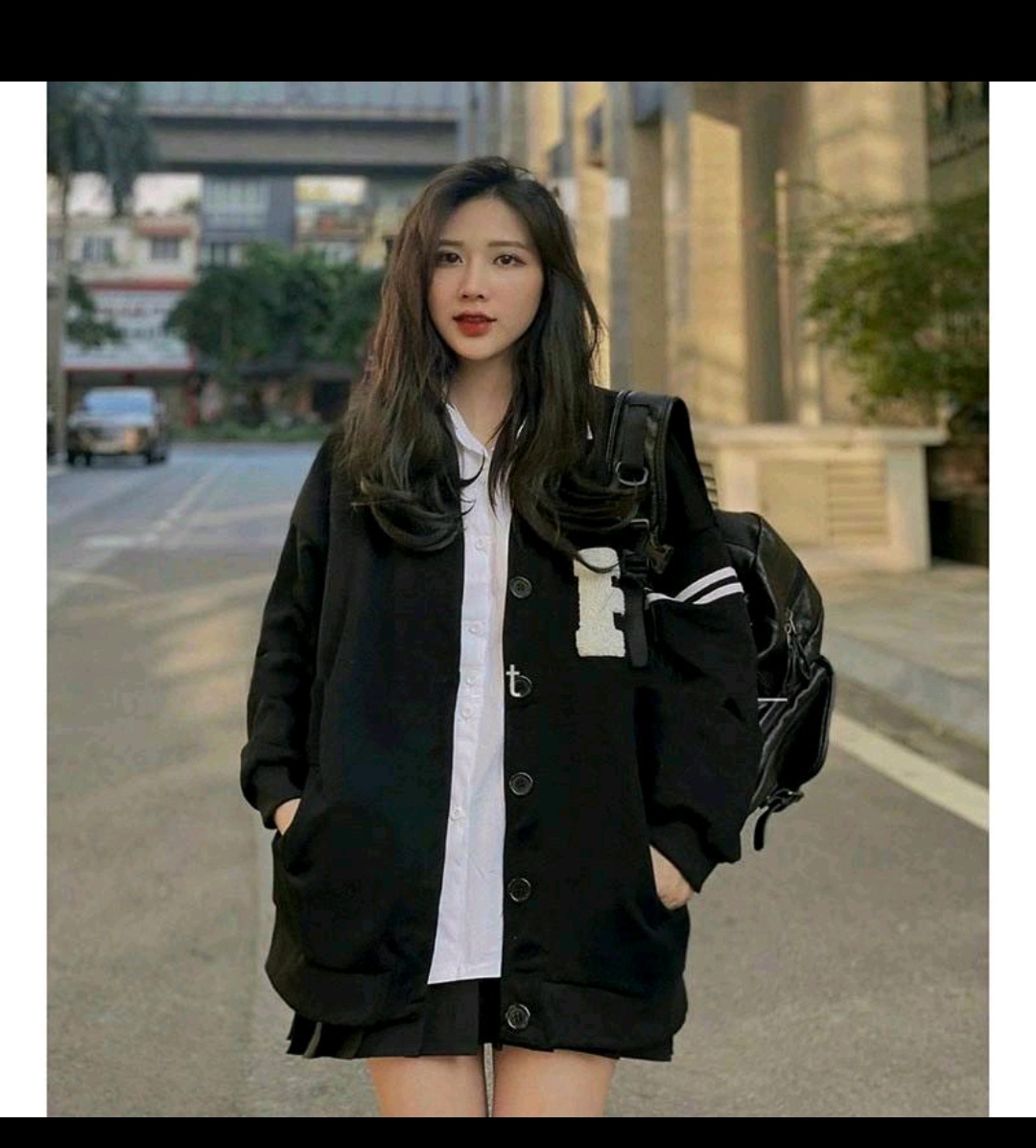 Áo khoác nam nữ carigan chữ R tay phối sọc túi 2 bên phong cách HÀN QUỐC cực chất hot trend-BeBongStore