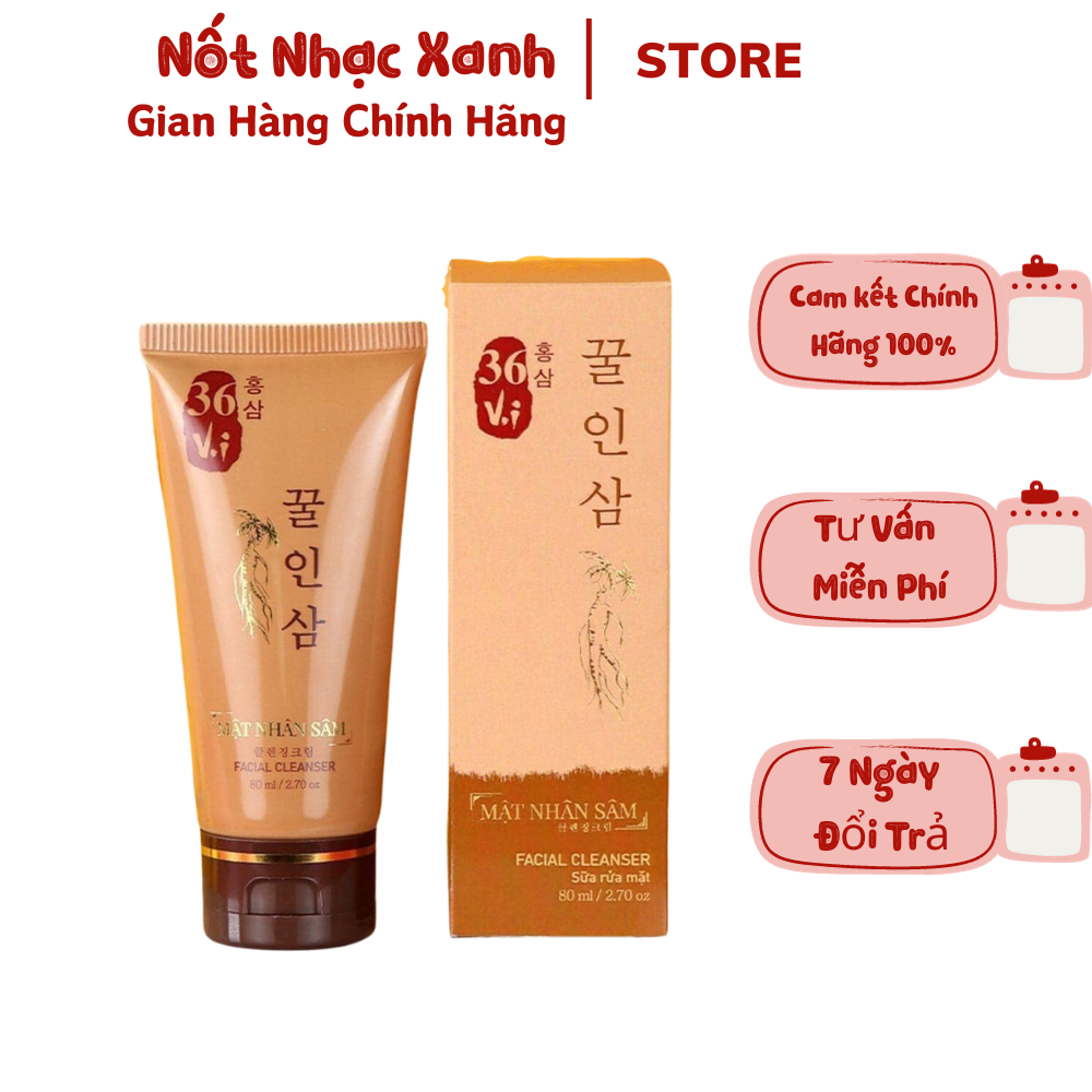 Sữa rửa mặt 36 Vị mật nhân sâm Meea origin