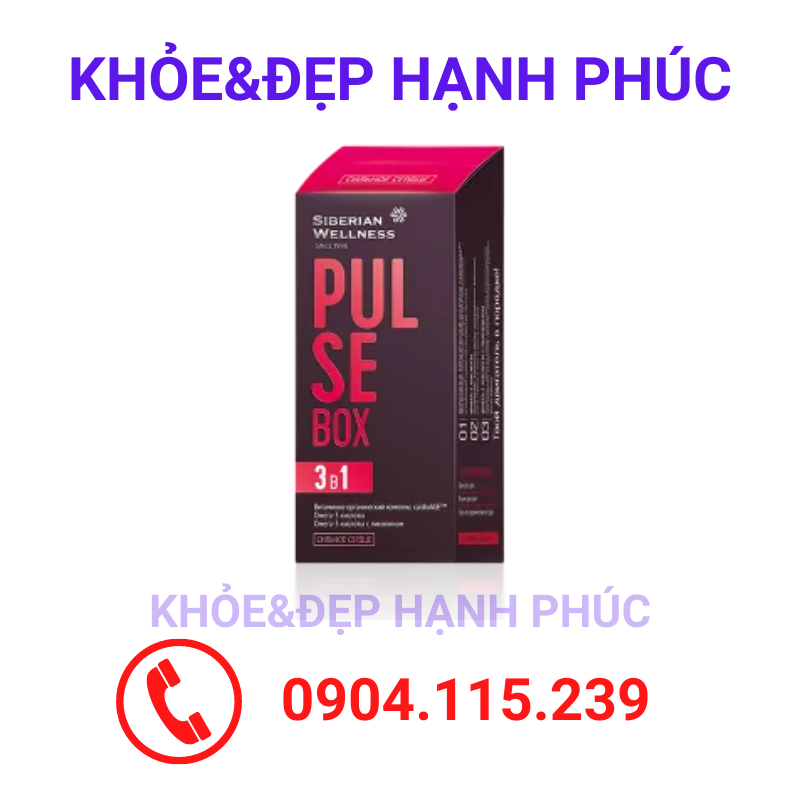Thực phẩm bảo vệ sức khỏe Pulse Box – 30 túi