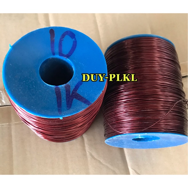 Dây nhôm mạ đồng size 1 li cuộn 1ký, uốn và cột lan. dây buộc lan.