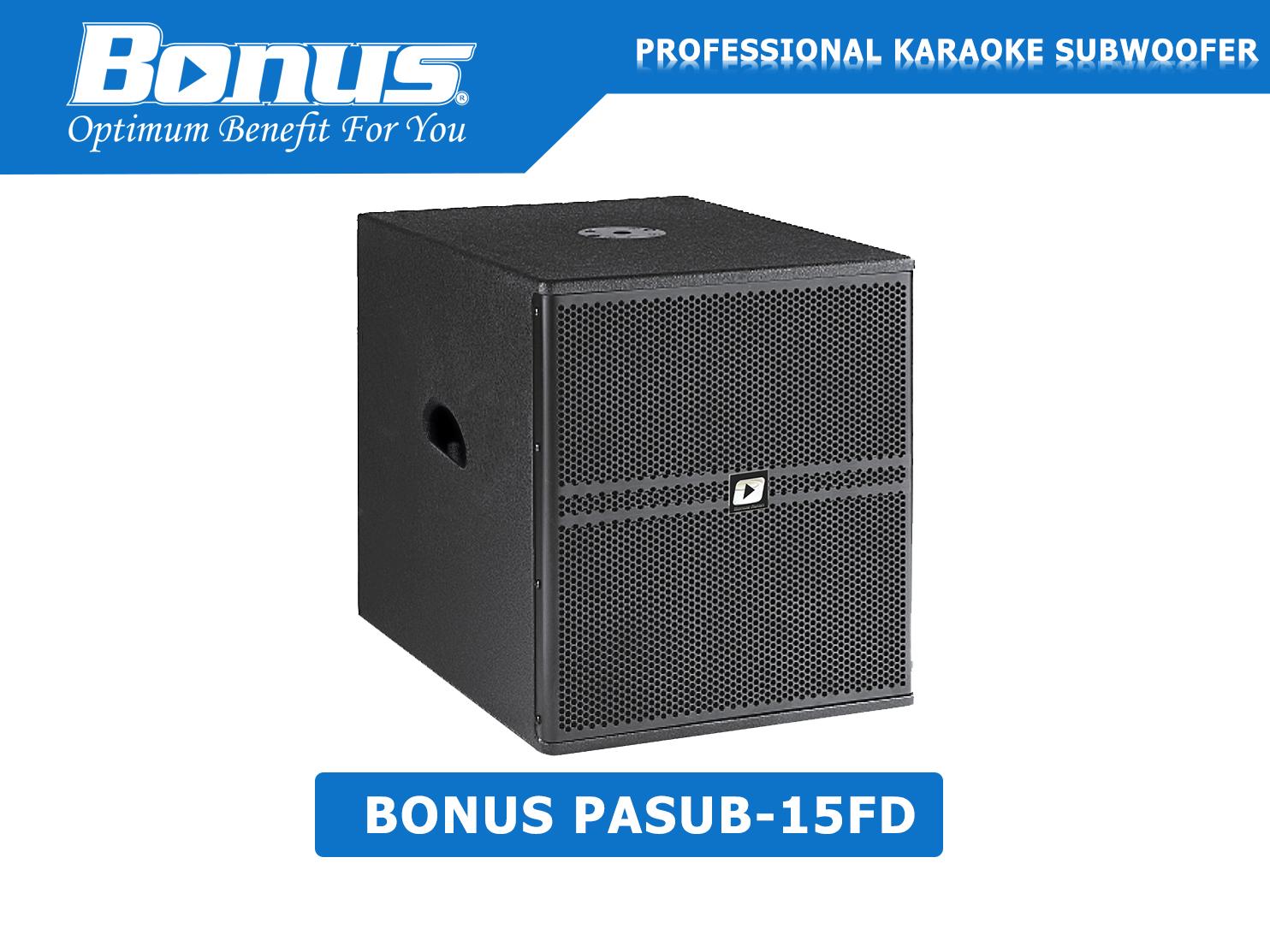 Loa sub điện bonus audio pasub-15fd chính hãng.