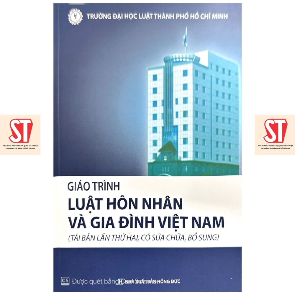 [Sách] Giáo trình Luật hôn nhân và gia đình Việt Nam (Tái bản lần thứ hai, có sửa chữa, bổ sung)