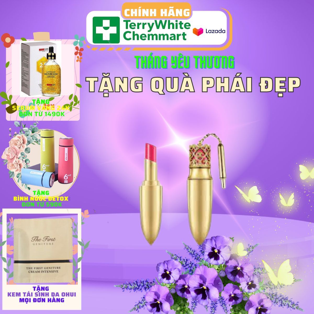 Son môi hoàng cung cao cấp whoo mi luxury lip rouge 6gr