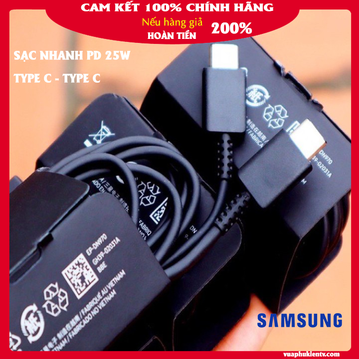 Dây cáp sạc nhanh type c to c điện thoại samsung galaxy note 10 note 10 plus android