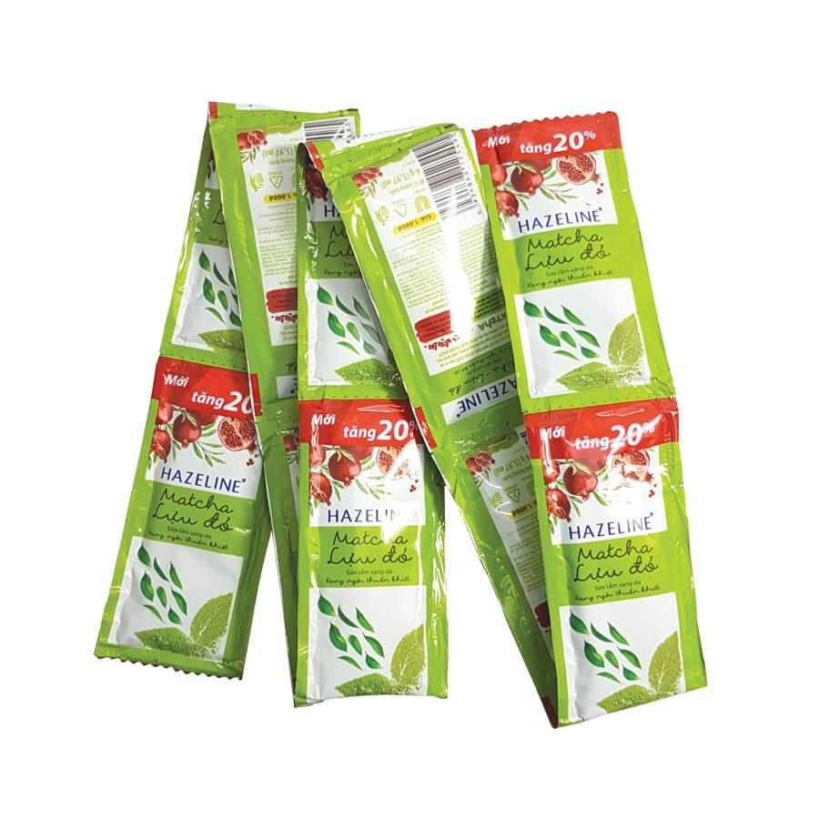 Combo 50 gói Sữa tắm trắng da Hazelin