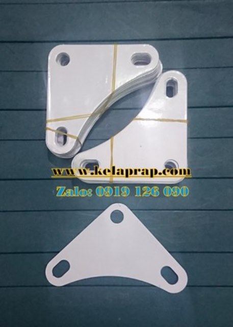 Ke góc sơn tĩnh điện MÀU TRẮNG - ĐEN. Bát góc tam giác dùng bắt kệ V lỗ đa năng