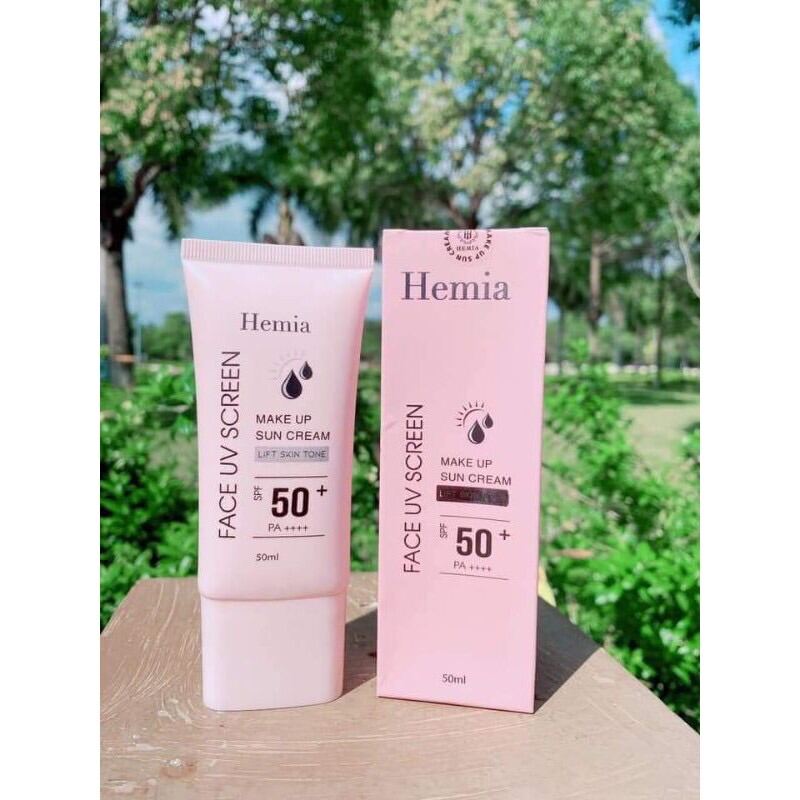 Kem chống nắng Hemia Hàn Quốc 50ml chính hãng