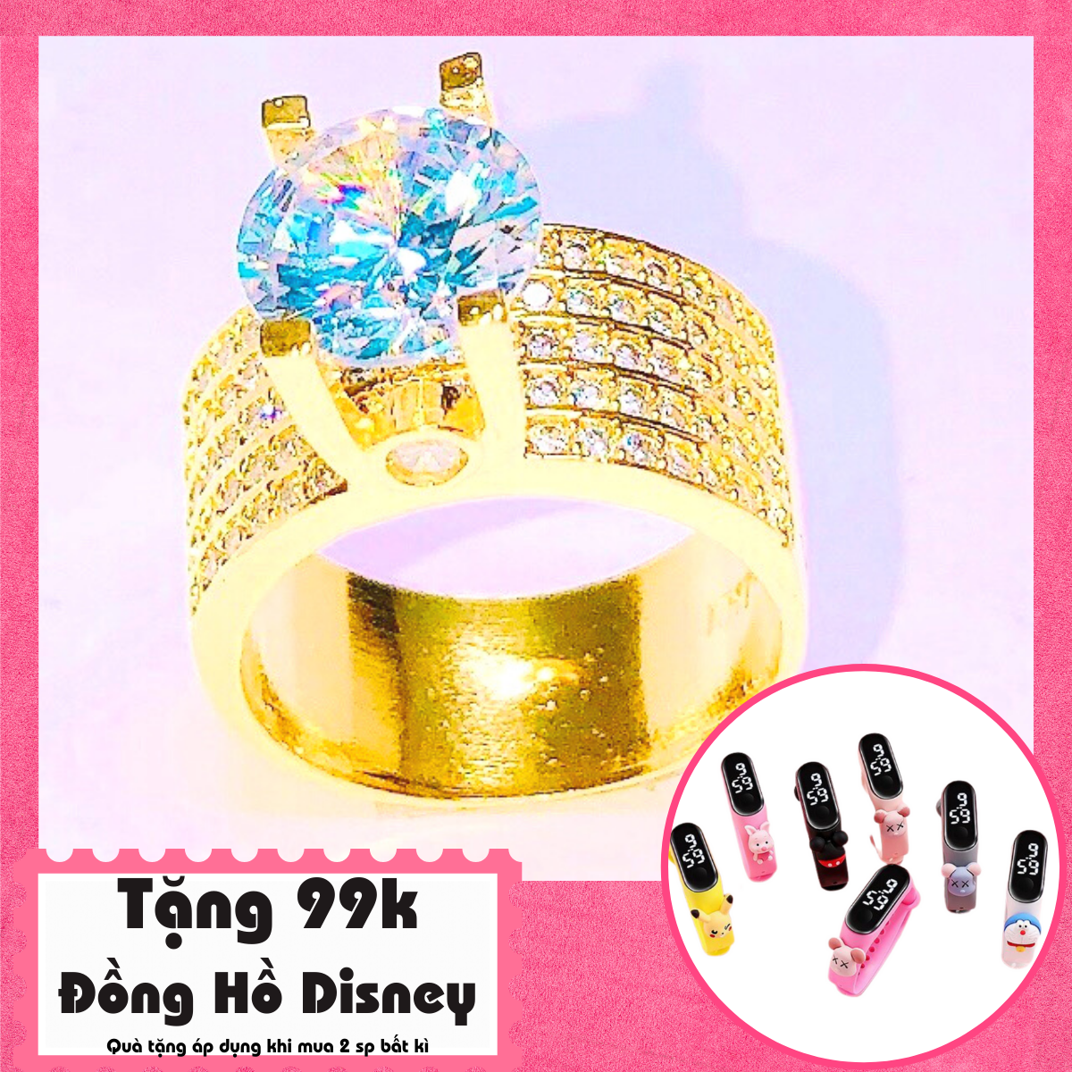Top 6 nhẫn nữ vàng trắng dưới 3 triệu đem lại sự quý phái, thời thượng -  Thegioididong.com