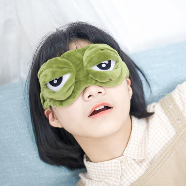 Bịt mắt ếch pepe đáng yêu tiện dụng