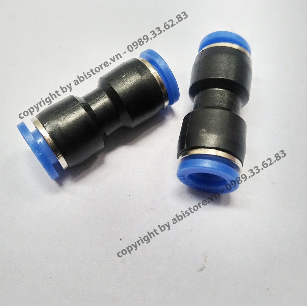 MĂNG SÔNG NỐI NHANH ỐNG 8MM CÚT NỐI NHANH NHỰA THẲNG (MĂNG XÔNG) GIÁ RẺ