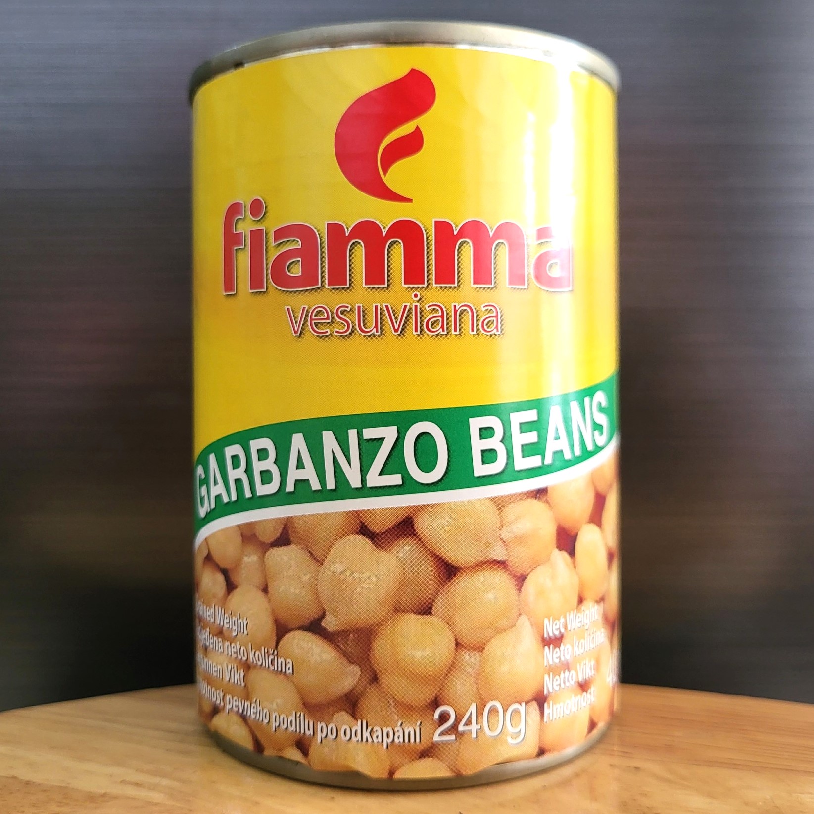 Fiamma - lon 400g - đậu răng ngựa / ý / vesuviana garbanzo beans