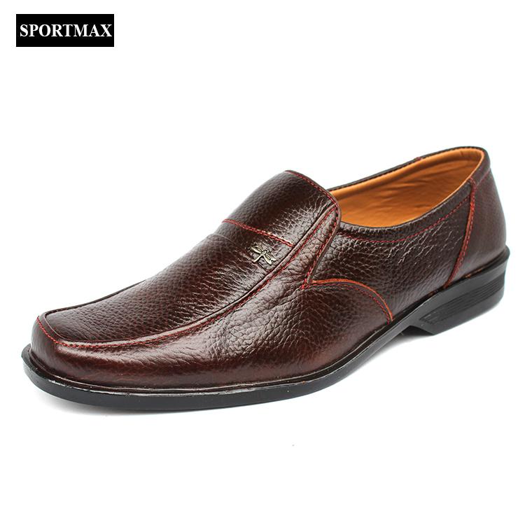 Giày lười thời trang nam công sở da bò sportmax sm5139