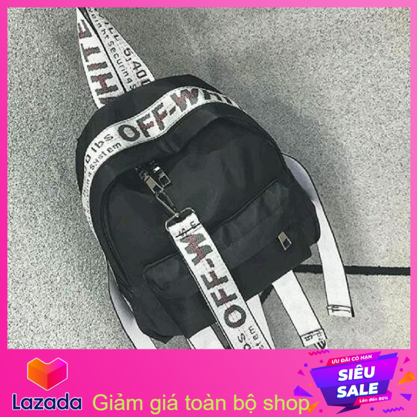 Balo da mini thời trang off white