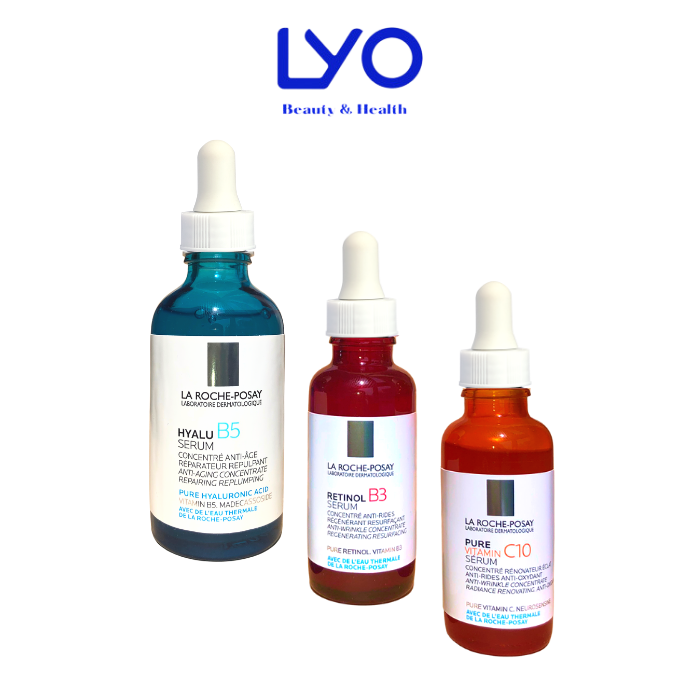 Serum Dưỡng Chất La Roche Posay Hyalu B5, Retinol B3, Vitamin C10 Lyo.vn