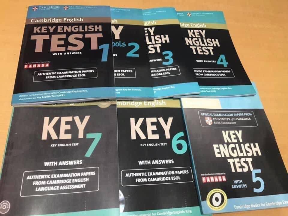 Cambridge Key English Test - KET - Bộ 7 cuốn