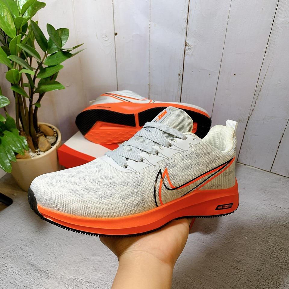 [HCM]Giày Sneaker Nam Xám Trắng Cực Kỳ Đẹp - Giày THời Trang Nam 2022 [ Full Box ]