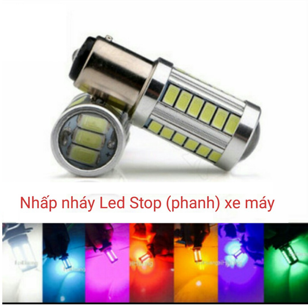 Bóng nháy hậu 33 tim Led