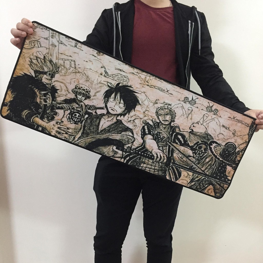 Lót chuột One Piece khổ lớn 30 x 80cm, bàn di chuột chống nước