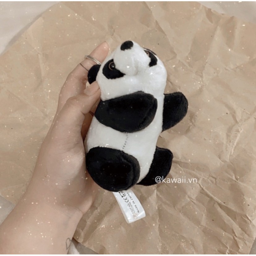 Móc khoá thú bông gấu trúc panda mặp ú kawaii.vn