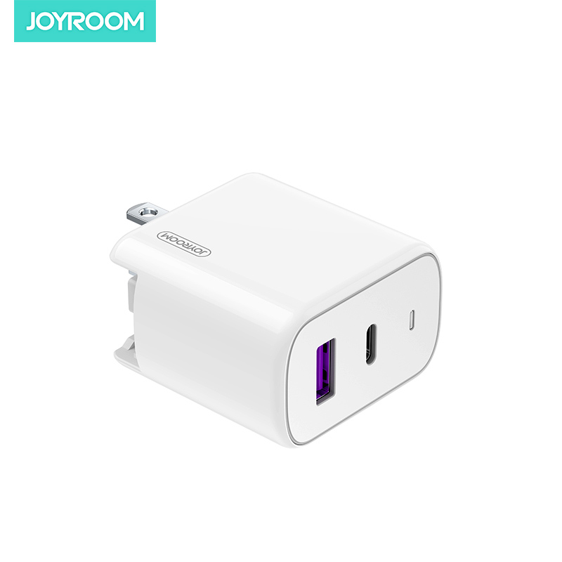 JOYROOM 45W Bộ Sạc Gắn Tường Nhanh Chóng 3.0 USB Sạc Điện Thoại iPhone Samsung Huawei Xiaomi 2 Cổng QC 3.0 Turbo Bộ Sạc Gắn Tường Chúng Tôi EU Bộ Chuyển Đổi Phích Cắm UK QP451