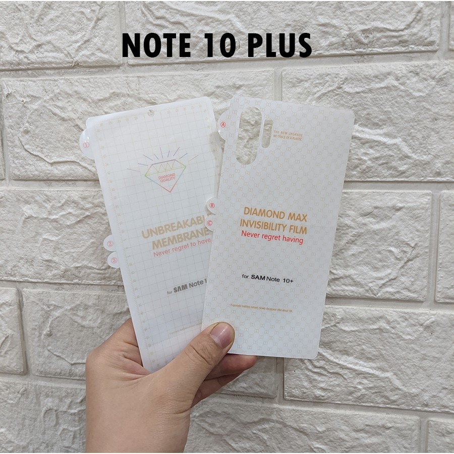 Dán chống xước bóng hai mặt PPF Samsung Galaxy Note 10 Plus