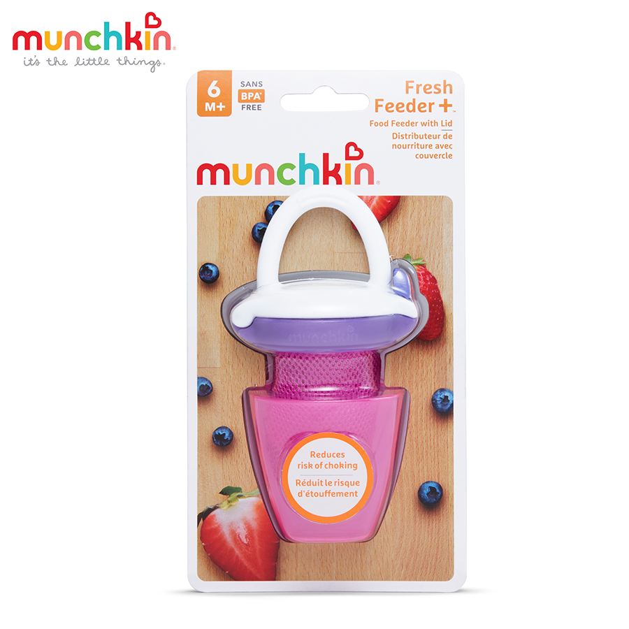 Túi ăn chống hóc có nắp Munchkin 24183