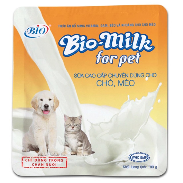 [HCM]Sữa cho chó mèo Bio Milk - sữa bột sinh dưỡng cho chó mèo con sản phẩm đa dạng về mẫu mã kích cỡ màu sắc chất lượng tốt cam kết hàng giống với mô tả