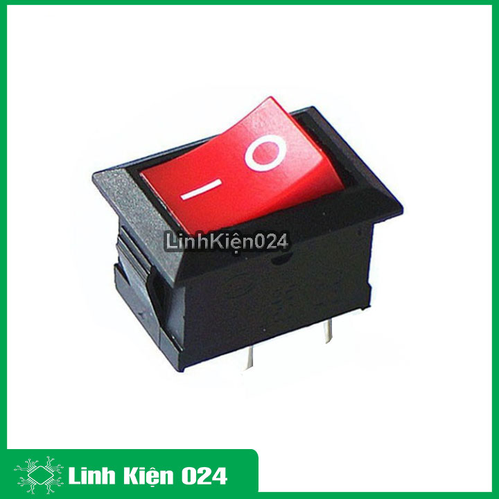Bộ 2 công tắc bập bênh kcd1-11 10x15mm 3a 250v 2p