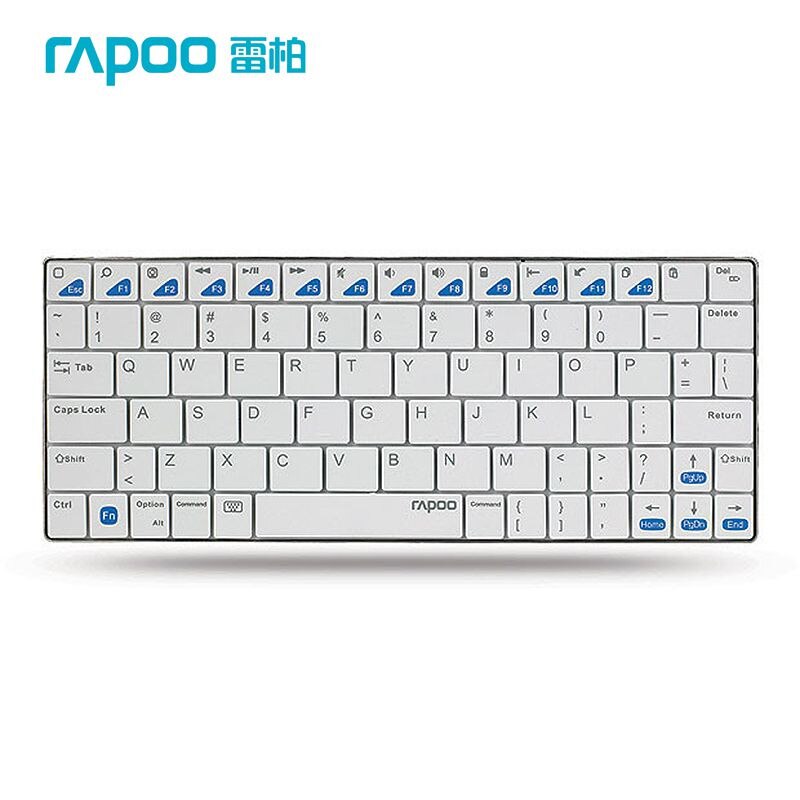 Bàn Phím Không Dây Kết Nối Bằng Bluetooth Rapoo E6500 - Hàng chính hãng