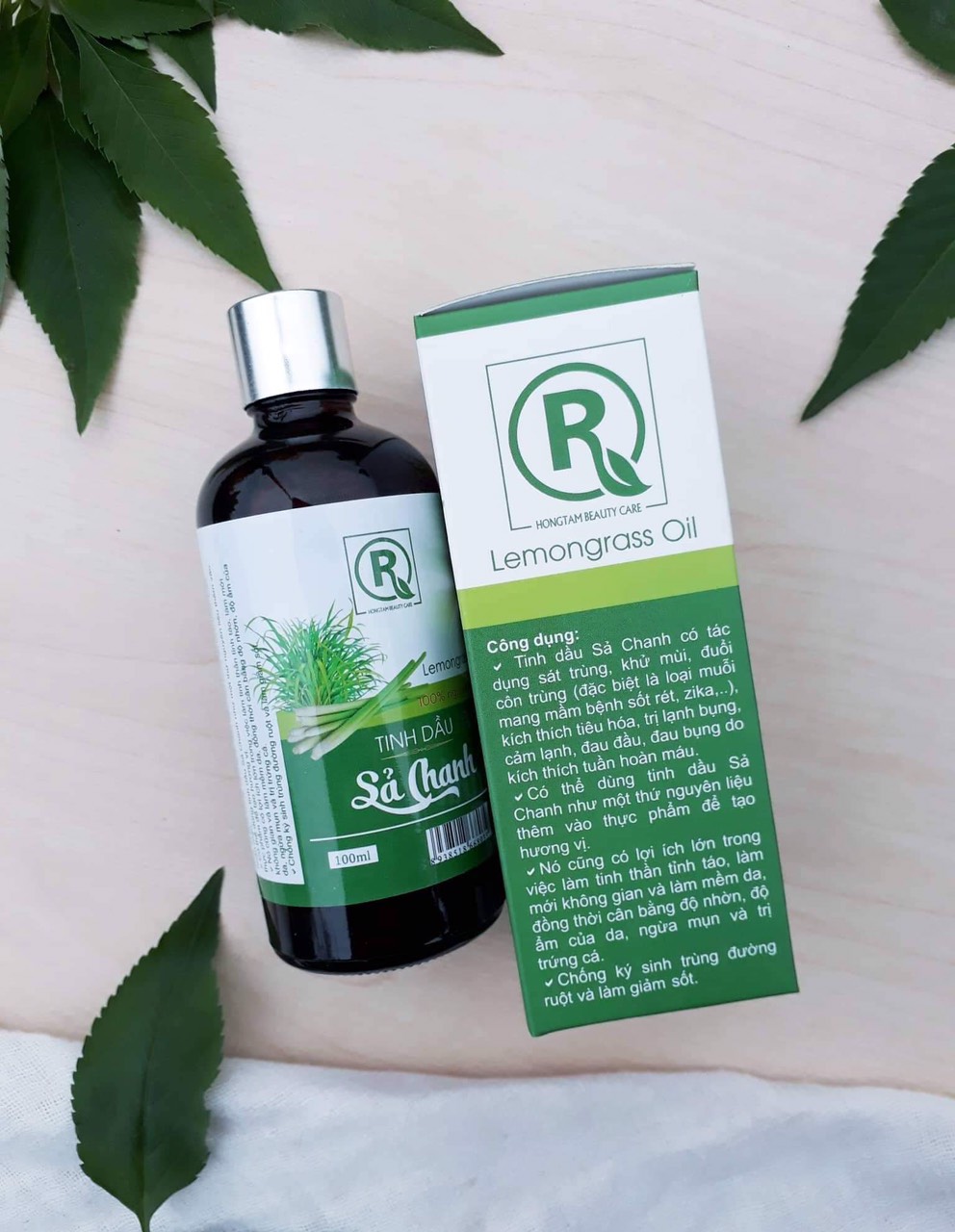 Combo 5 Lọ tinh dầu sả chanh nguyên chất giá sỉ