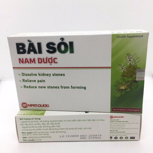 Bài sỏi Nam Dược