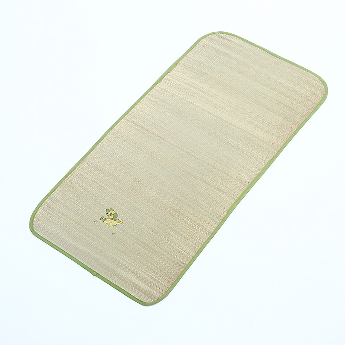 [ Loại to ] Chiếu Cói In Hình Thú Truyền Thống Mát, Kháng Khuẩn Tự Nhiên Cho Bé ( 58 x 100cm )