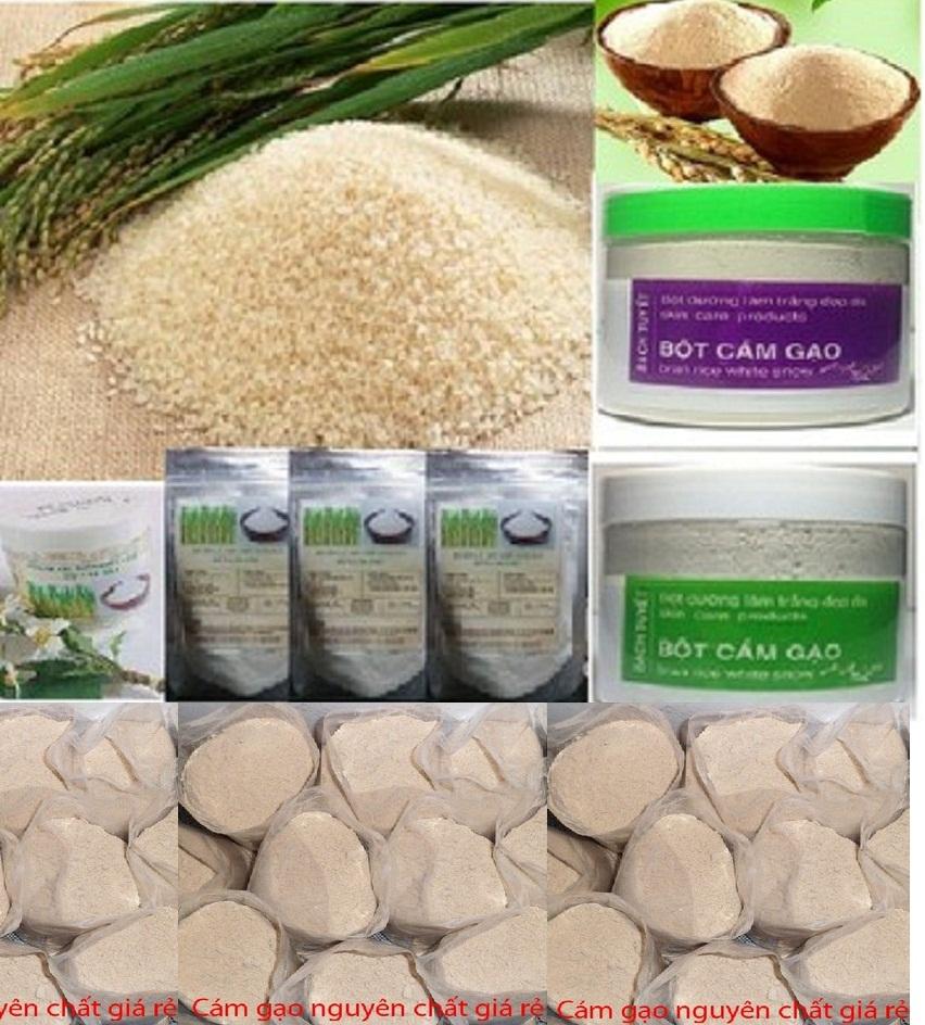 Bột cám gạo bạch tuyết túi 100g