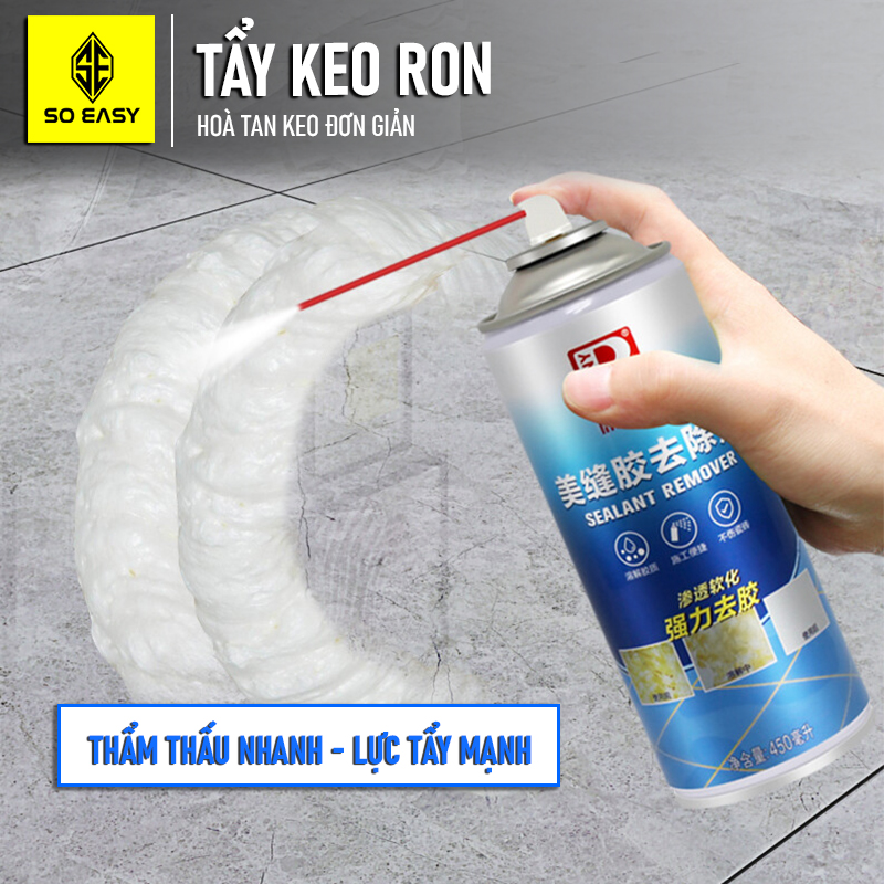 Dung dịch tẩy keo ron BOTNY B-2356, bình xịt vệ sinh vết keo chà ron gạch, chai làm sạch keo trét ron sàn gạch nhanh chóng, dễ dàng sử dụng, không ăn mòn gạch