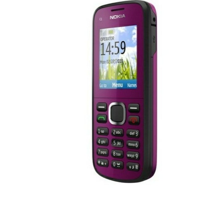 NOKIA C1-02  rẻ bền đẹp. máy zin kèm đủ phụ kiện