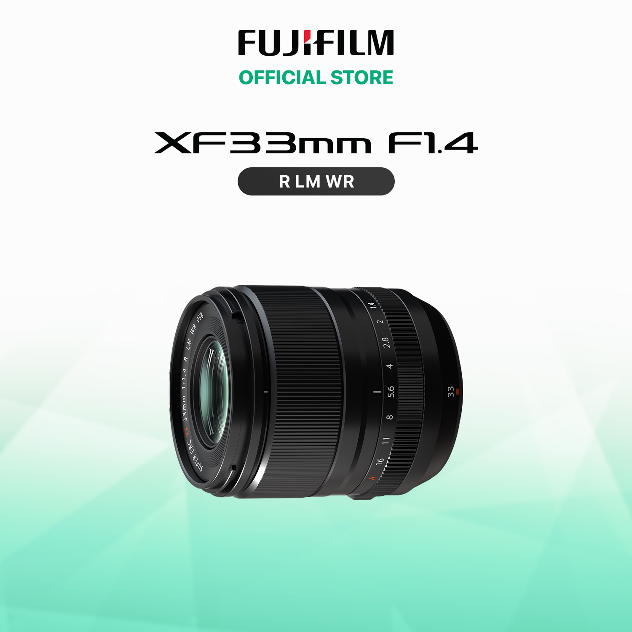 [Trả góp 0%]Ống kính Fujinon XF33mmF1.4 R LM WR