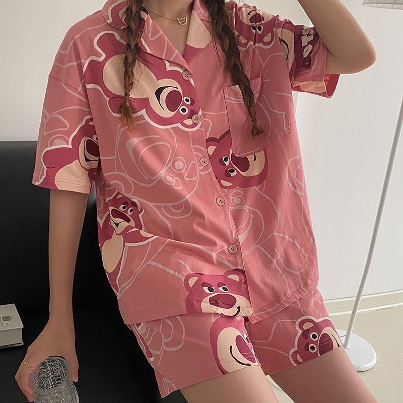 Đồ Bộ Mặc Nhà Bộ Pijama Nữ nhiễu mẫu dễ thương