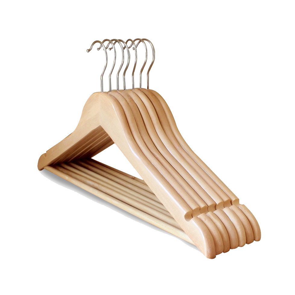 Móc gỗ treo quần áo- Móc chữ A cao cấp