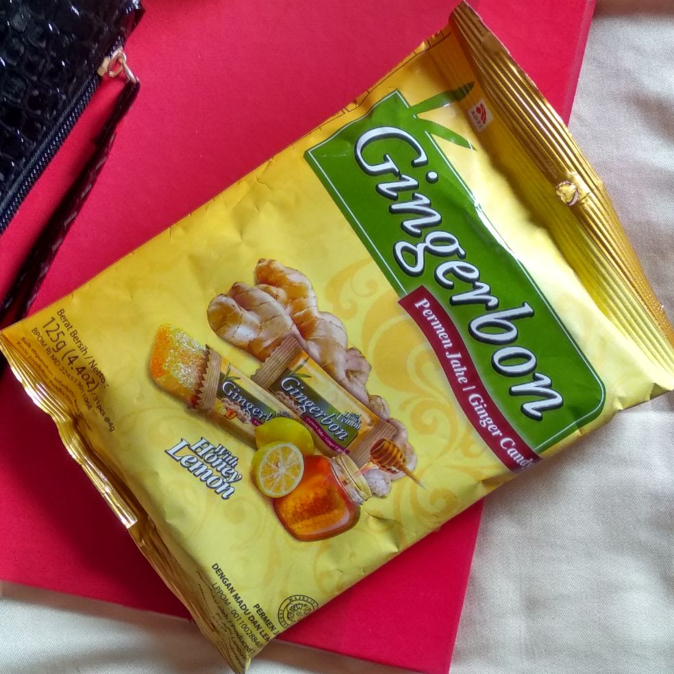 Kẹo gừng Gingerbon chanh mật ong (125g)