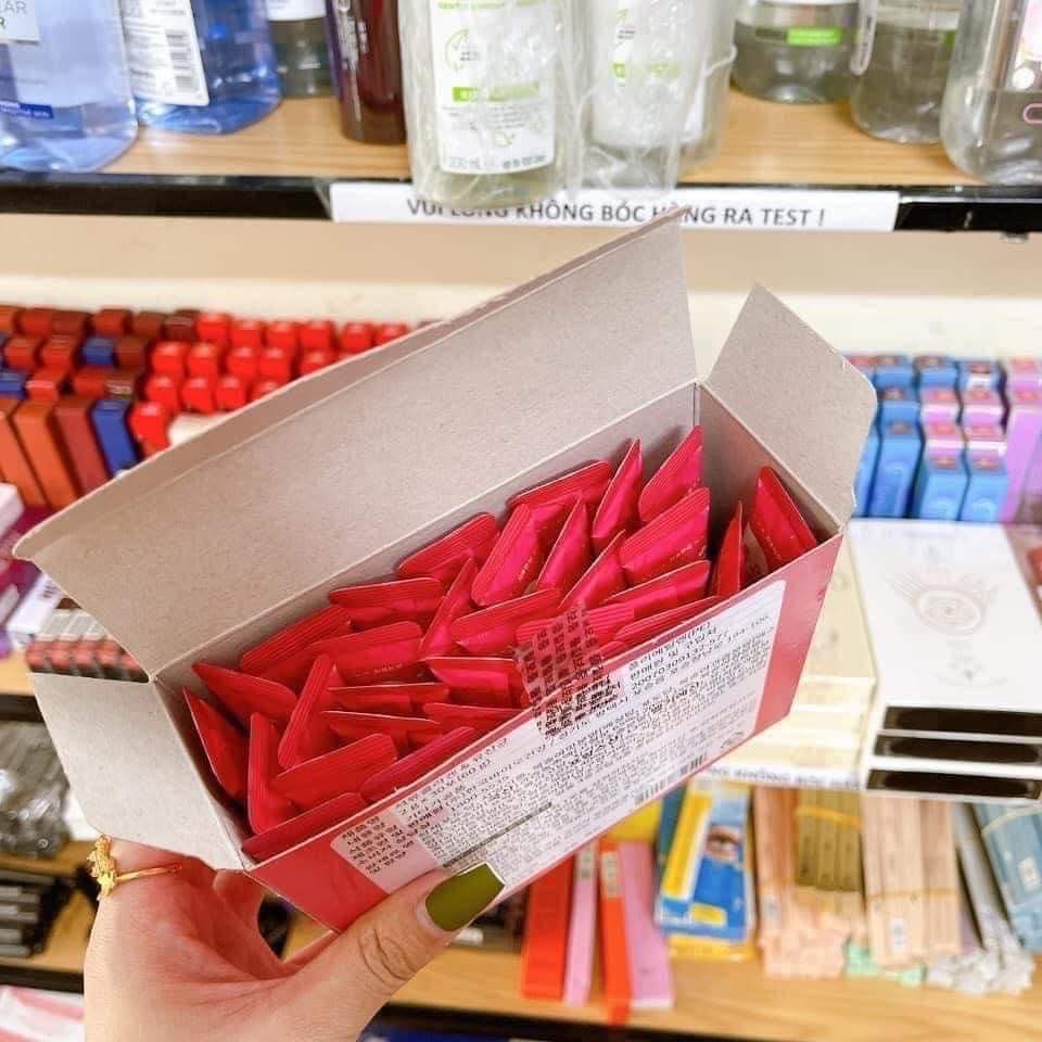 Bột collagen lựu đỏ Bio Cell Hàn Quốc Mẫu mới thêm vitamin c - Hộp 30 gói x 2g