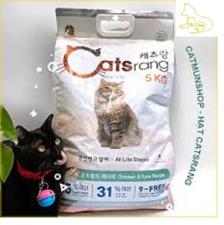Thức ăn cho mèo số 1 Catsrang túi nguyên 5kg - todaydinner túi nguyên 5kg
