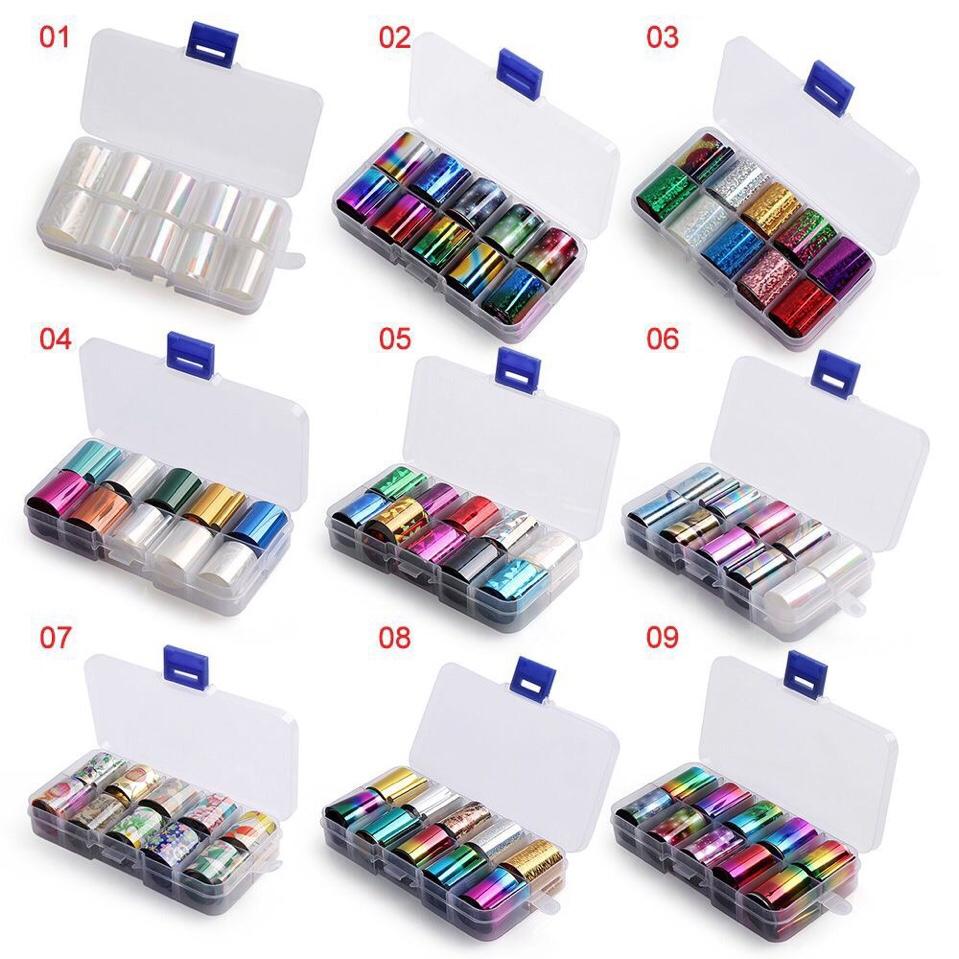 Giấy foil hologram dán móng nghệ thuật 2.5*100cm mrzb1b50-3