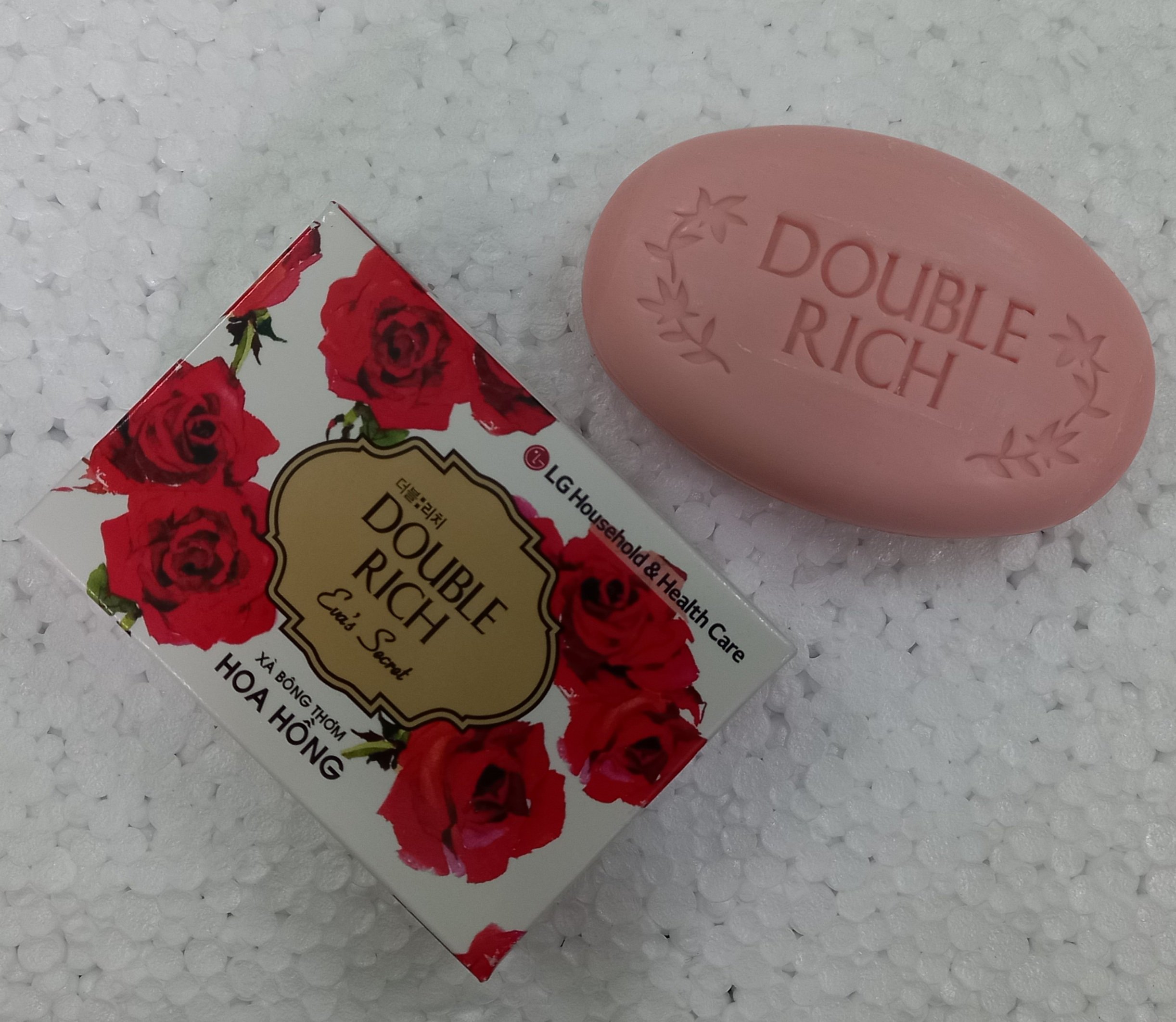 Xà phòng thơm Double Rich hương hoa chiết xuất từ thiên nhiên 90gr xà bông cục double rich