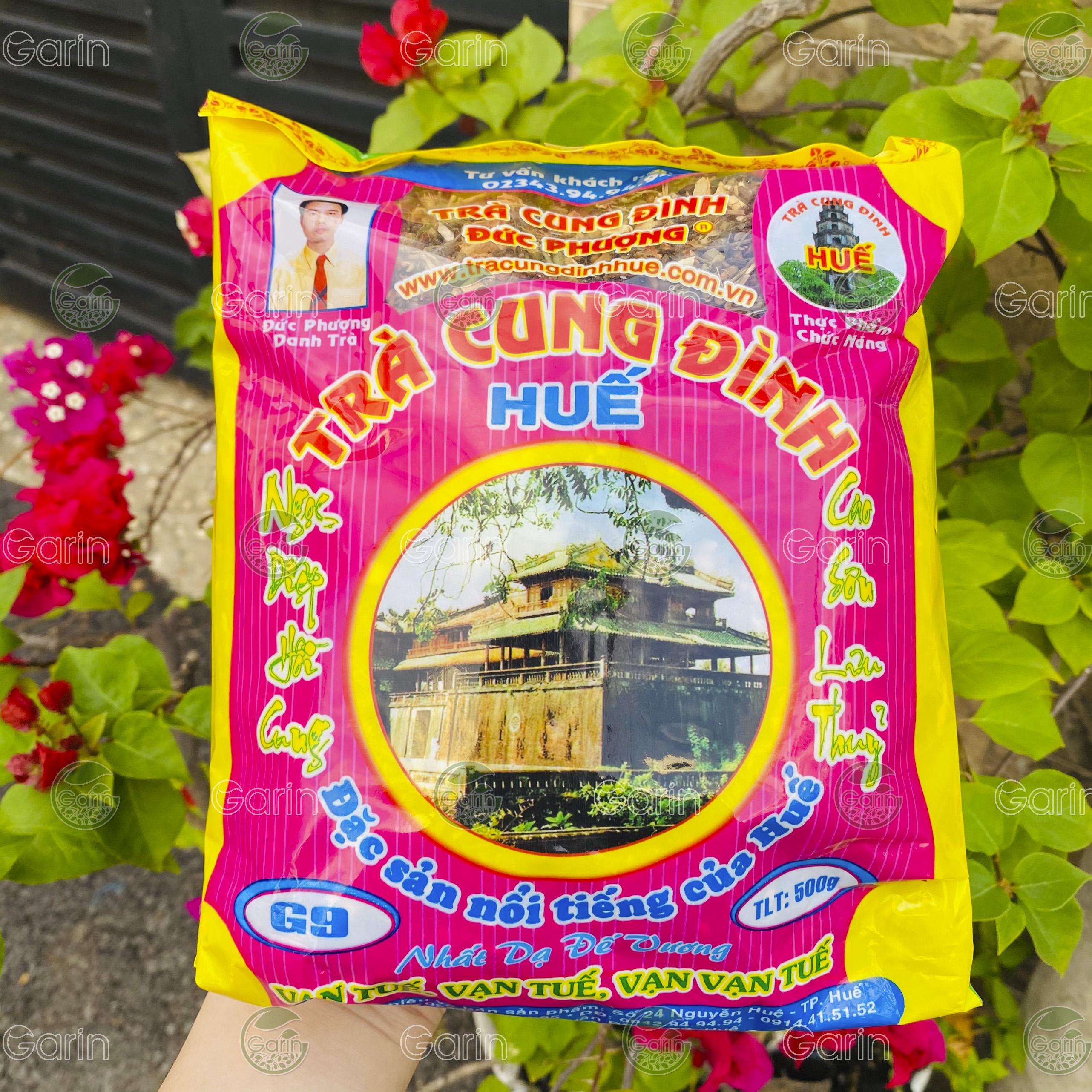 [HCM]Trà G9 Cung Đình Huế Nhất Dạ Đế Vương Đức Phượng 500g món quà từ xứ Huế giúp bảo vệ long thể cho mọi nhà