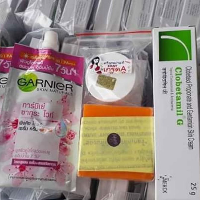 Combo 10 bộ kem 5 món loại 1 kem đêm thơm đầy
