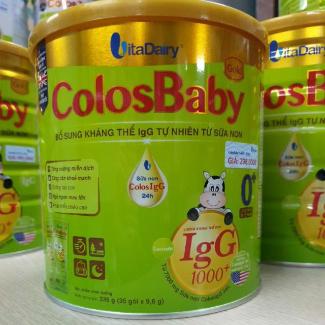 colos baby 336g dạng gói (0-1 tuổi )