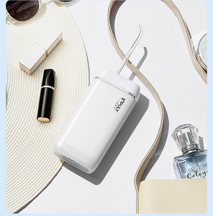 Máy Tăm Nước Mini ML6 Không Dây Pin 1100mah Bình Chứa Nước 130ml Dùng Chăm Sóc Răng Miệng
