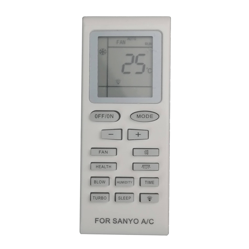 Điều Khiển điều hòa SANYO 2 chiều vuông trắng