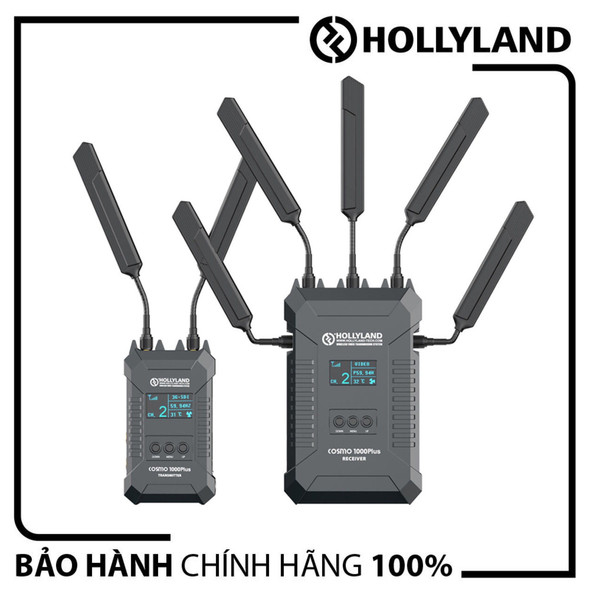 Hollyland Cosmo 2000 ,Bộ truyền âm thanh không dây chuyên nghiệp